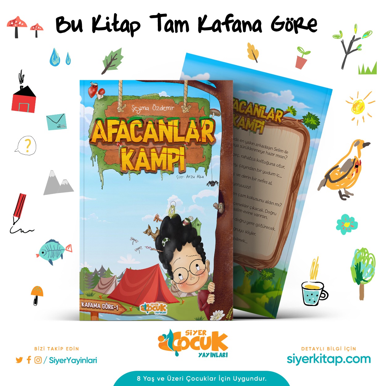 Afacanlar Kampı Kitabı - Siyer Çocuk Yayınları