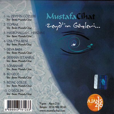 Mustafa Cihat'ın yeni albümü Zeyd'in Gözleri